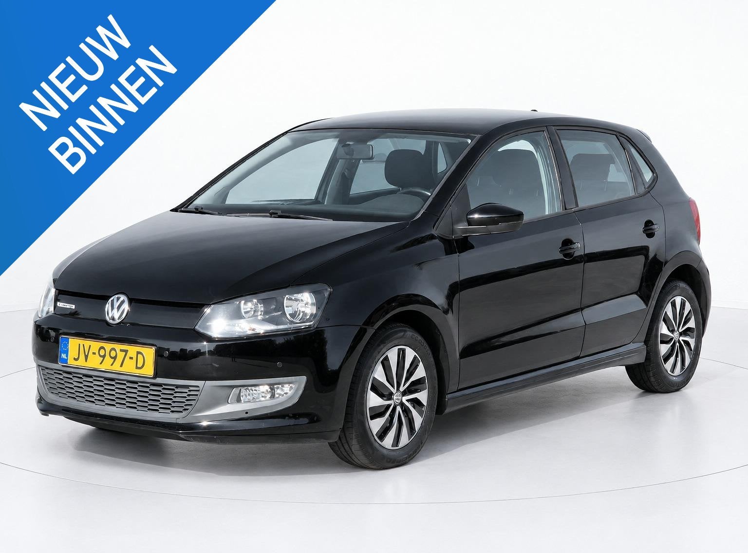 Volkswagen Polo 1.0 95PK Edition AIRCO PDC CARPLAY TREKHAAK, Auto's, Voorwielaandrijving, 95 pk, Zwart, Origineel Nederlands