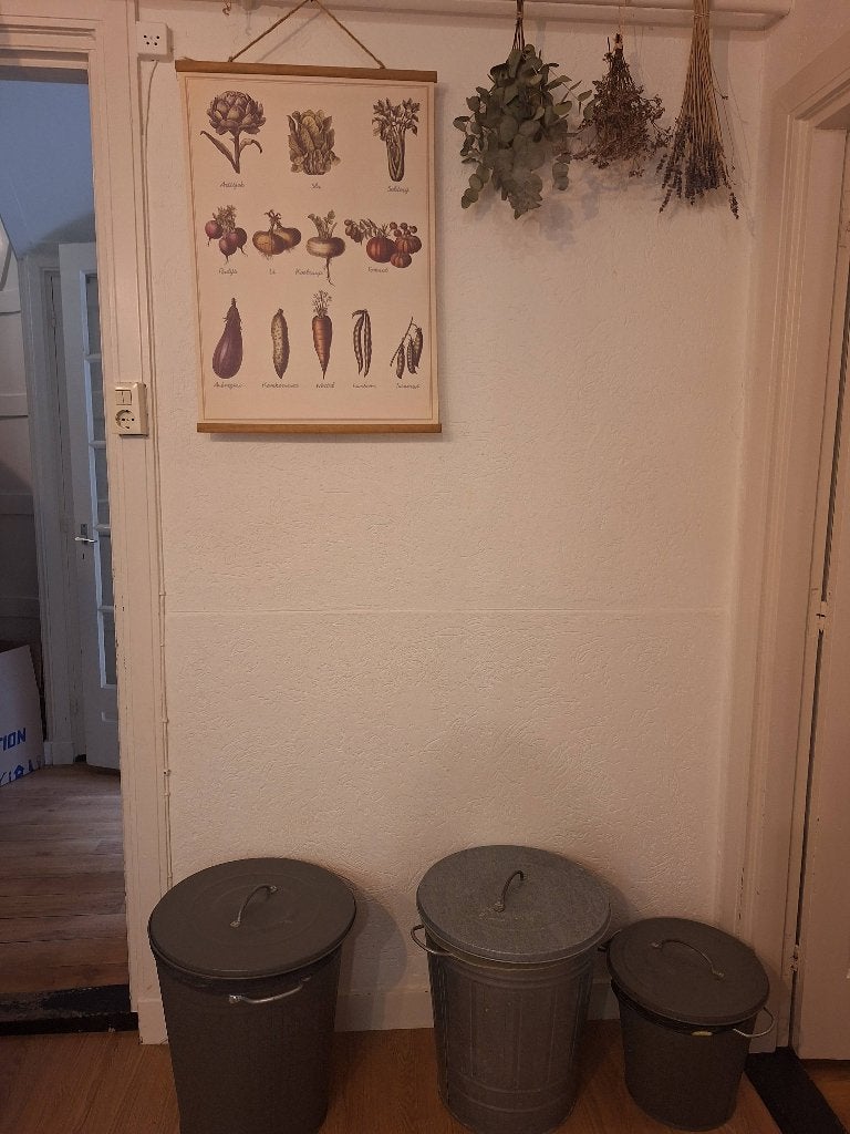 Poster groenten, Ophalen of Verzenden, Zo goed als nieuw, A1 t/m A3, Dier of Natuur