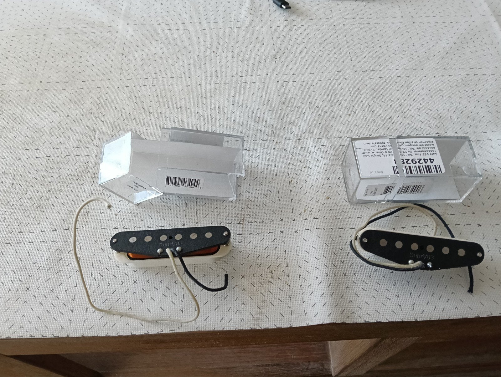 Suhr V63 pickups - Hals en Midden, Ophalen of Verzenden, Zo goed als nieuw, Overige typen