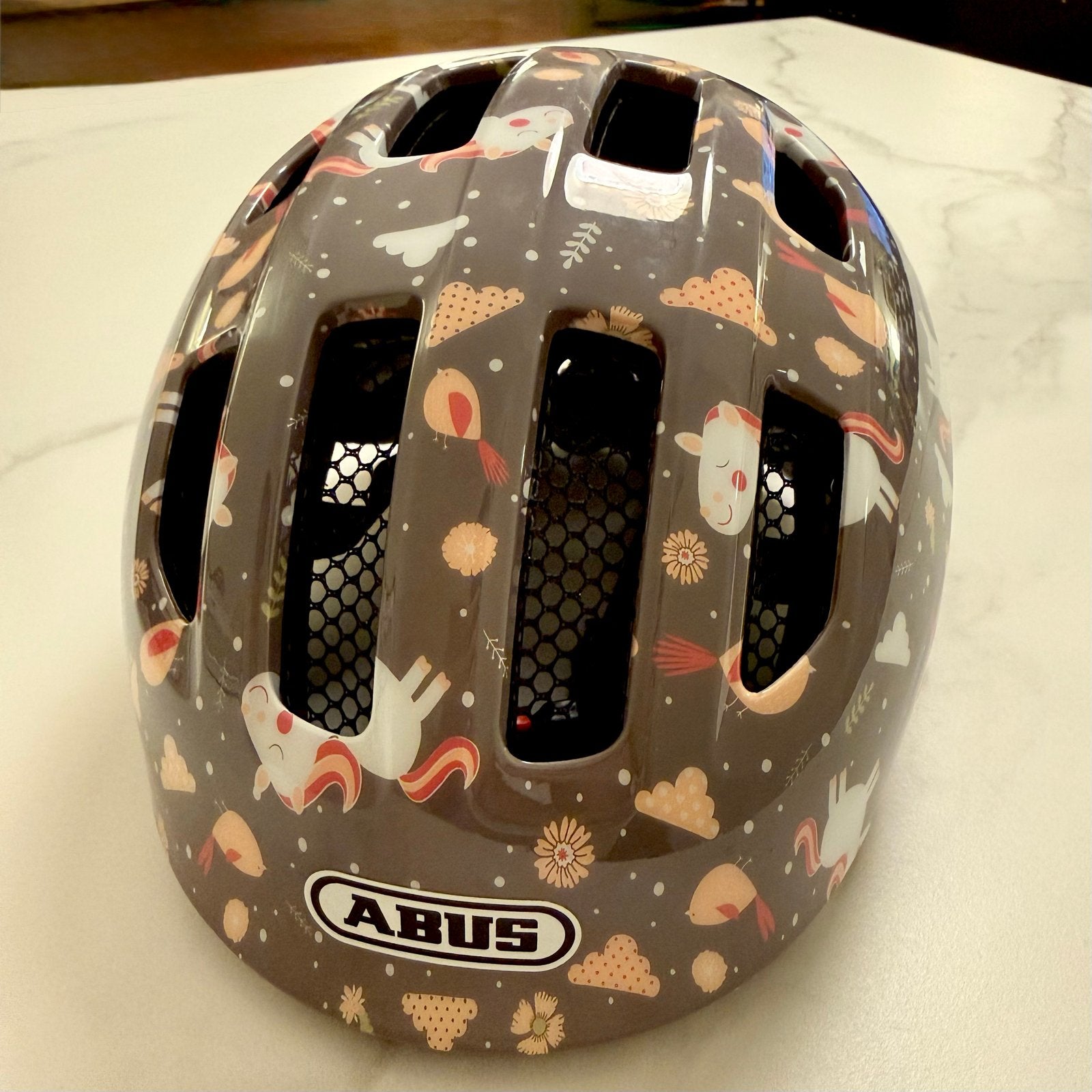 ABUS kinderhelm - Maat S (45-50 cm), Ophalen of Verzenden, Zo goed als nieuw, S, Jongen of Meisje