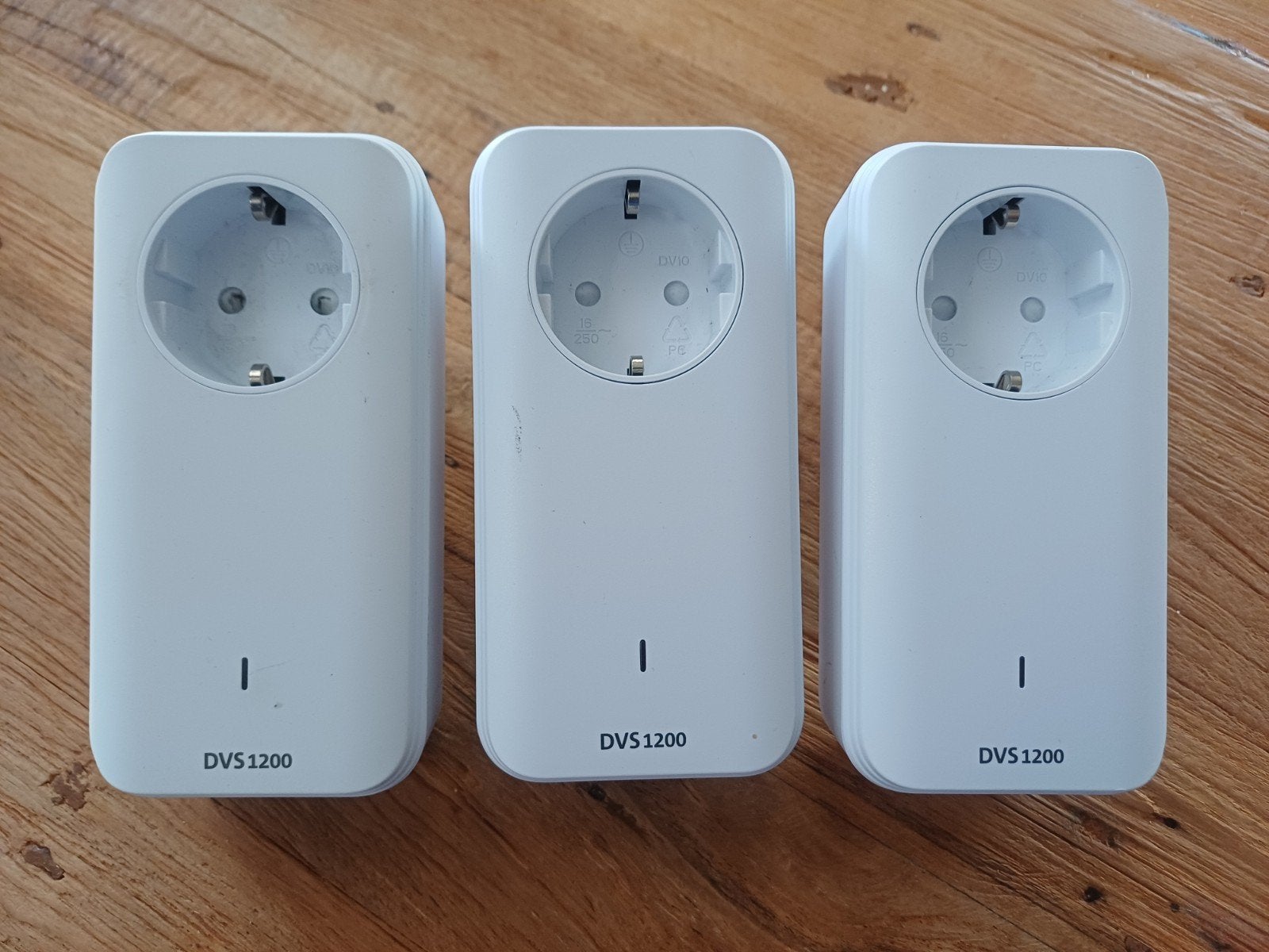 kPN DVS 1200+ Powerline Adapters (3 stuks) met kabel, Computers en Software, Ophalen of Verzenden, Gebruikt, Devolo