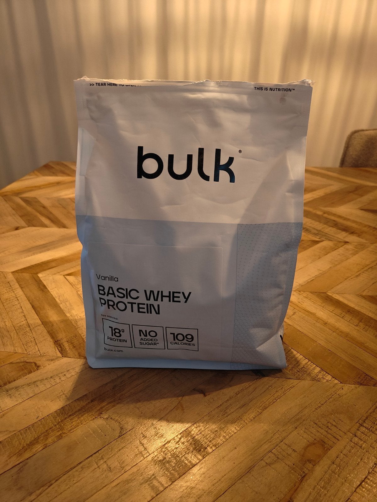 Bulk Whey Protein Vanilla, Ophalen of Verzenden, Nieuw