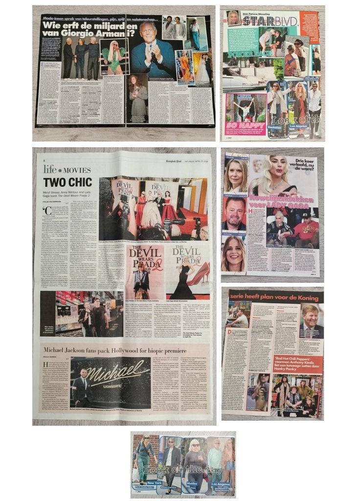 Lady Gaga tijdschrift- en krantenartikelen, Verzenden, Zo goed als nieuw, Boek, Tijdschrift of Artikel