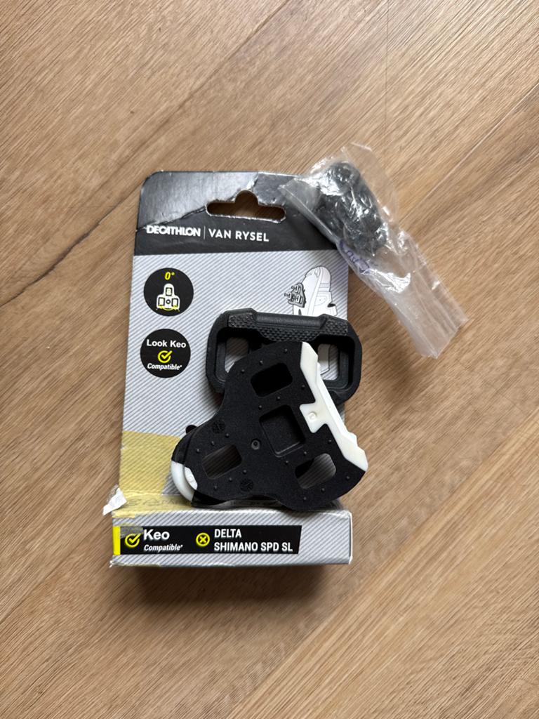 Decathlon Van Rysel Look Keo Compatibele Schoenplaatjes, Crankstel of Pedalen, Ophalen of Verzenden, Racefiets, Nieuw