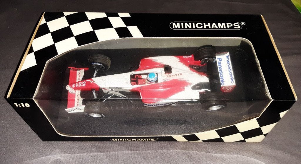 Minichamps 1:18 F1 Toyota, Verzenden, Nieuw, MiniChamps