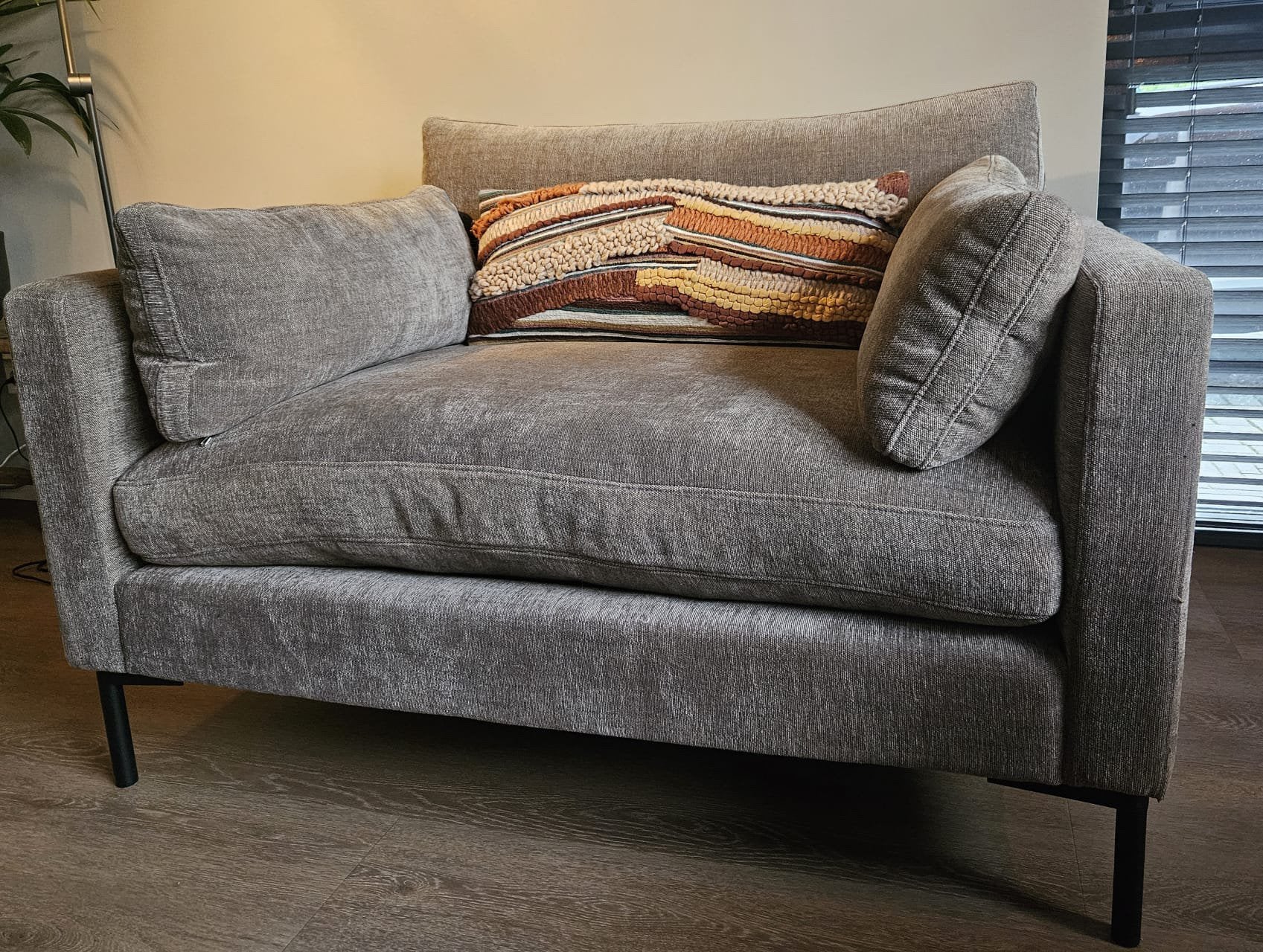 Zuiver bank en loveseat, Huis en Inrichting, Ophalen of Verzenden, Zo goed als nieuw, Vierpersoons of meer