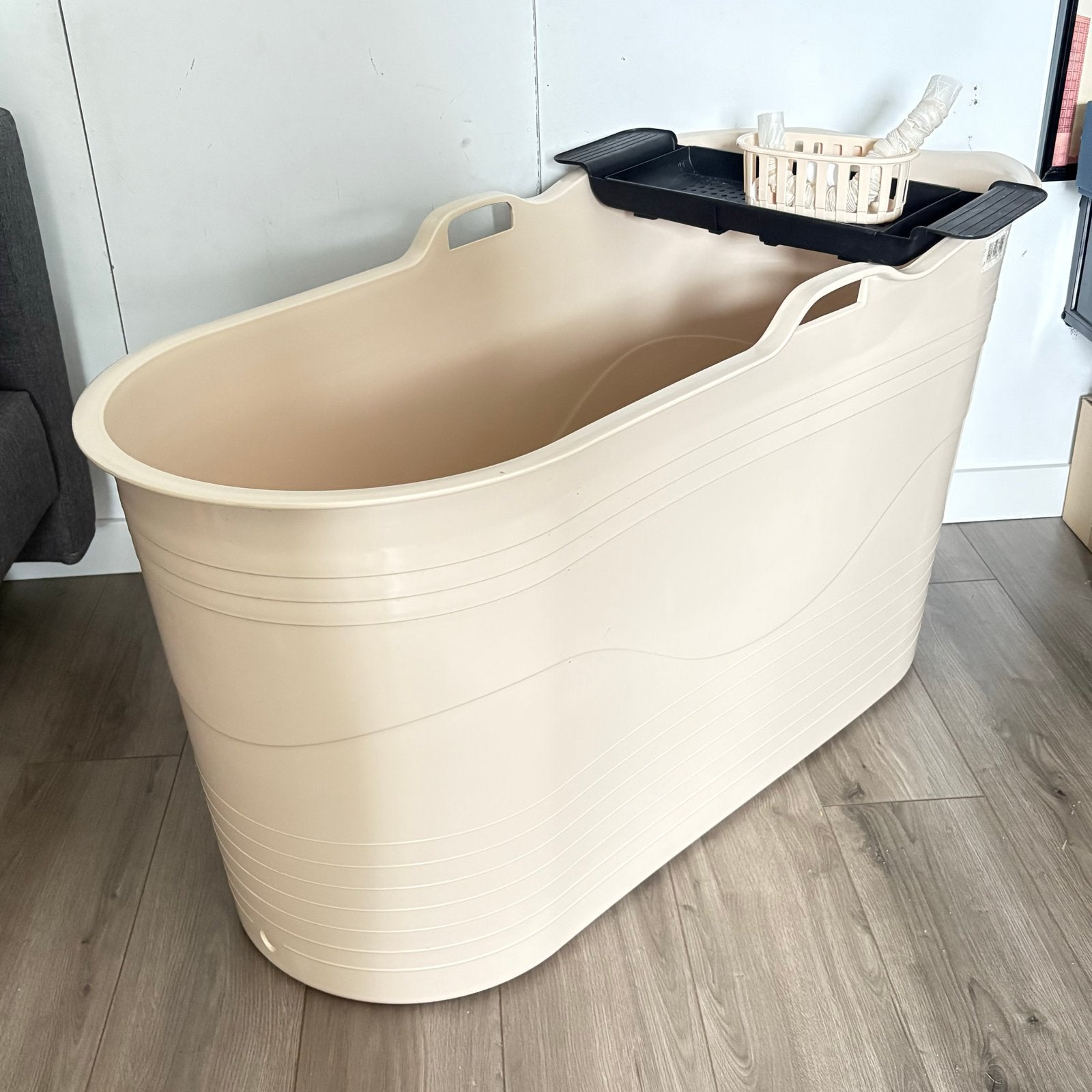 XL Badkuip voor volwassenen - Compact en comfortabel, Ophalen, Gebruikt, Met bad