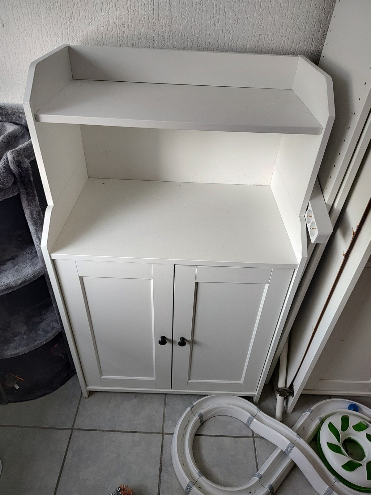 Ikea Hauga kast wit, Huis en Inrichting, Ophalen, Gebruikt, 100 tot 150 cm, 50 tot 100 cm