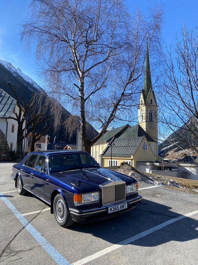 Rolls Royce Silver Spirit MK3 - the BEST in Europe / UK, Auto's, Automaat, Achterwielaandrijving, Blauw, 2400 kg