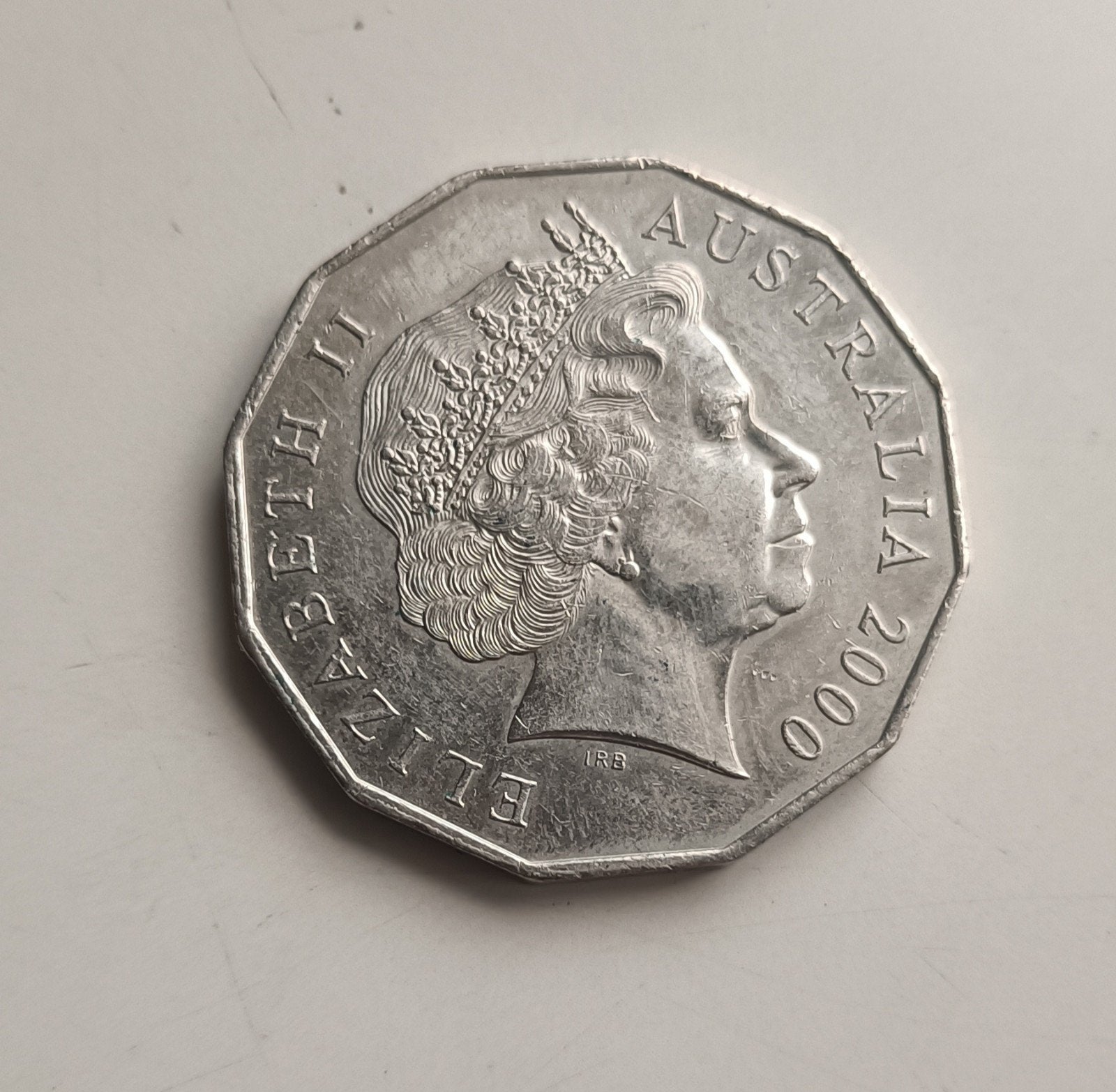 Australische 50 Cent Millennium Jaar 2000 Munt, Ophalen of Verzenden