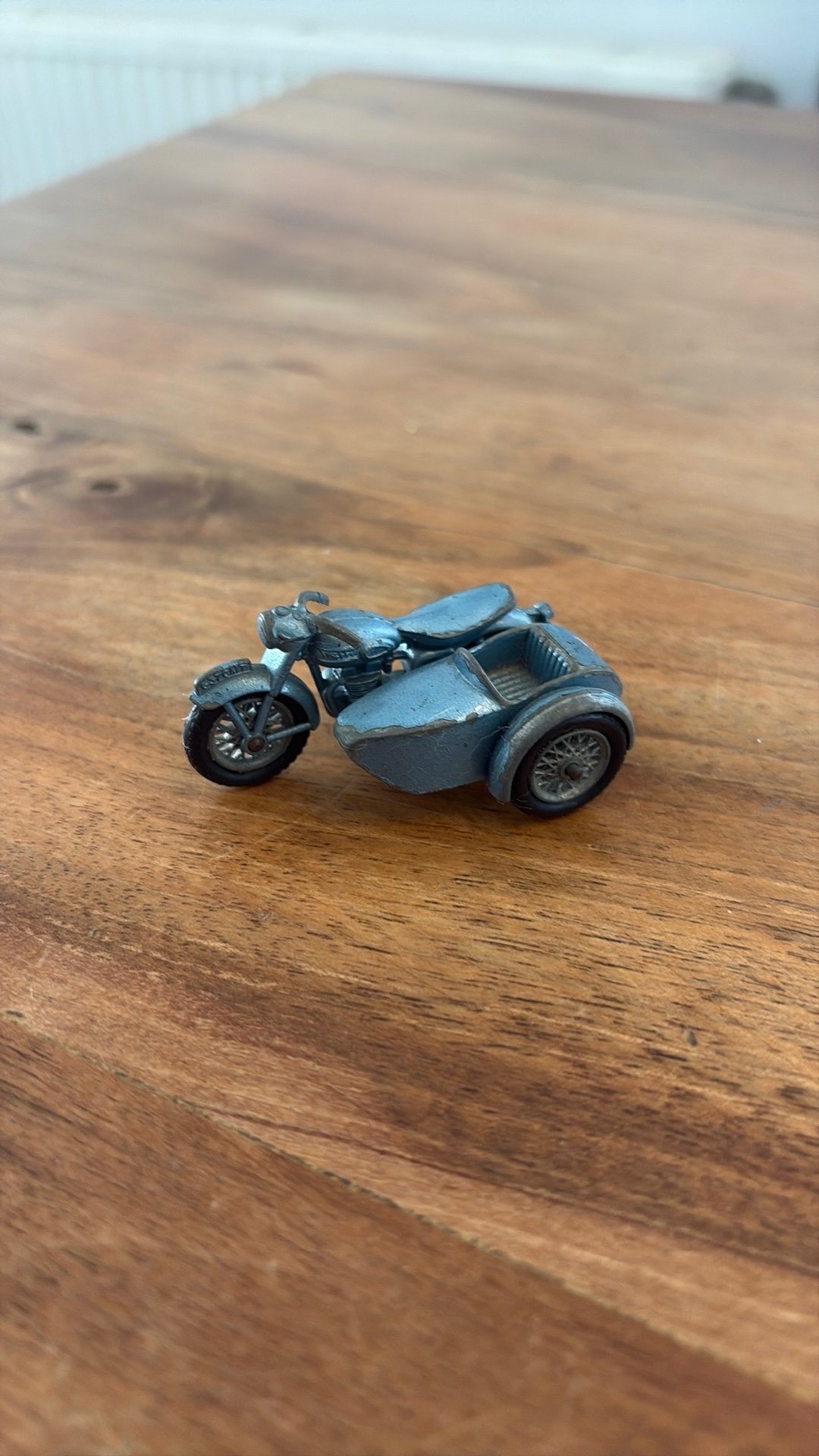 Lesney matchbox triumph T110 no 4, Ophalen of Verzenden, Gebruikt, Motor