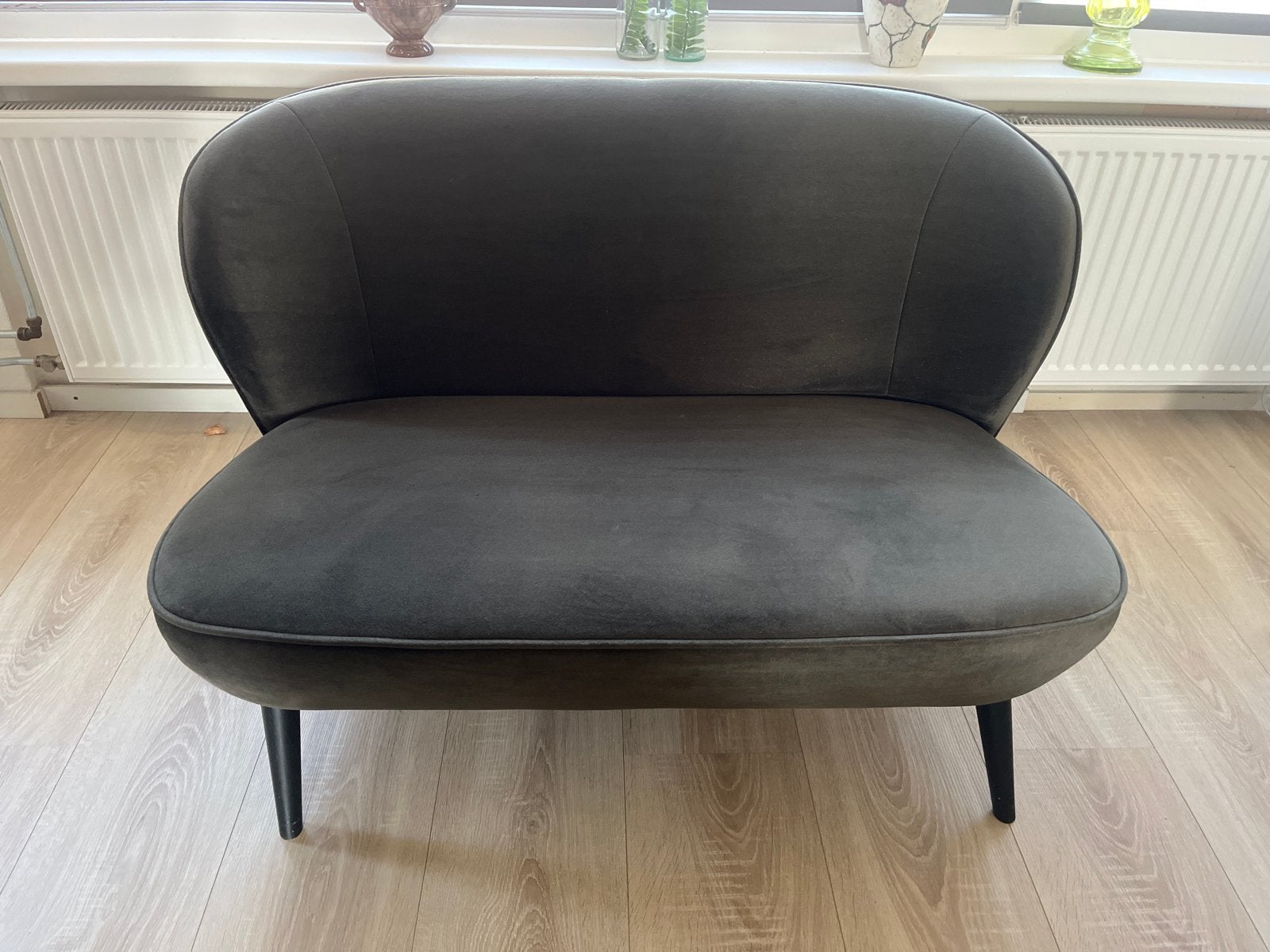 Fauteuil bank Woood Sara, Ophalen, Tweepersoons, 75 tot 100 cm, Zo goed als nieuw