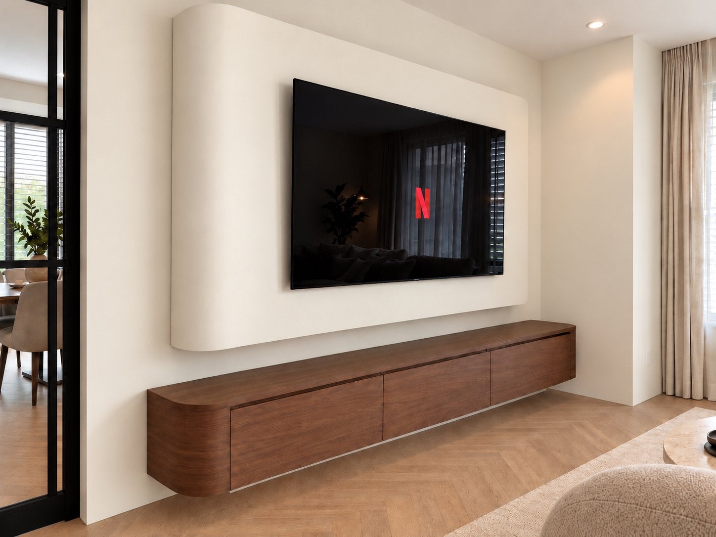 Cinewall op maat, Huis en Inrichting, Ophalen