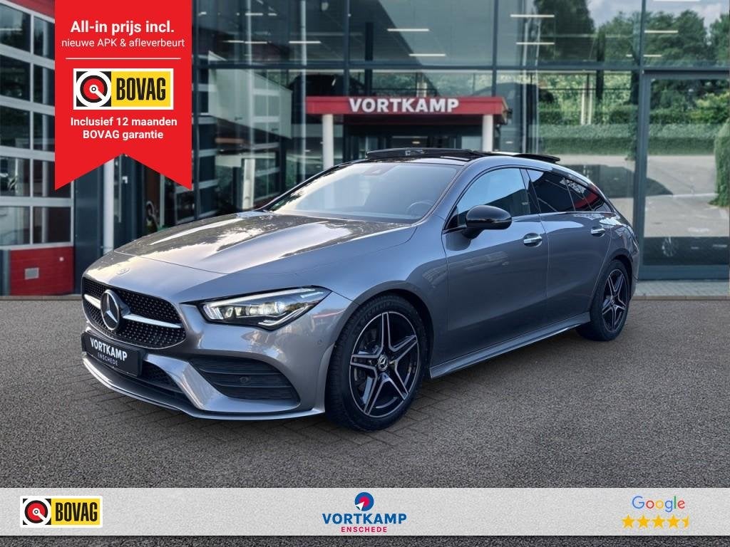 Mercedes-benz CLA-KLASSE CLA 180 AMG SHOOTING BRAKE PANO-DAK, CLA, Gebruikt, 4 cilinders, Met garantie (alle)