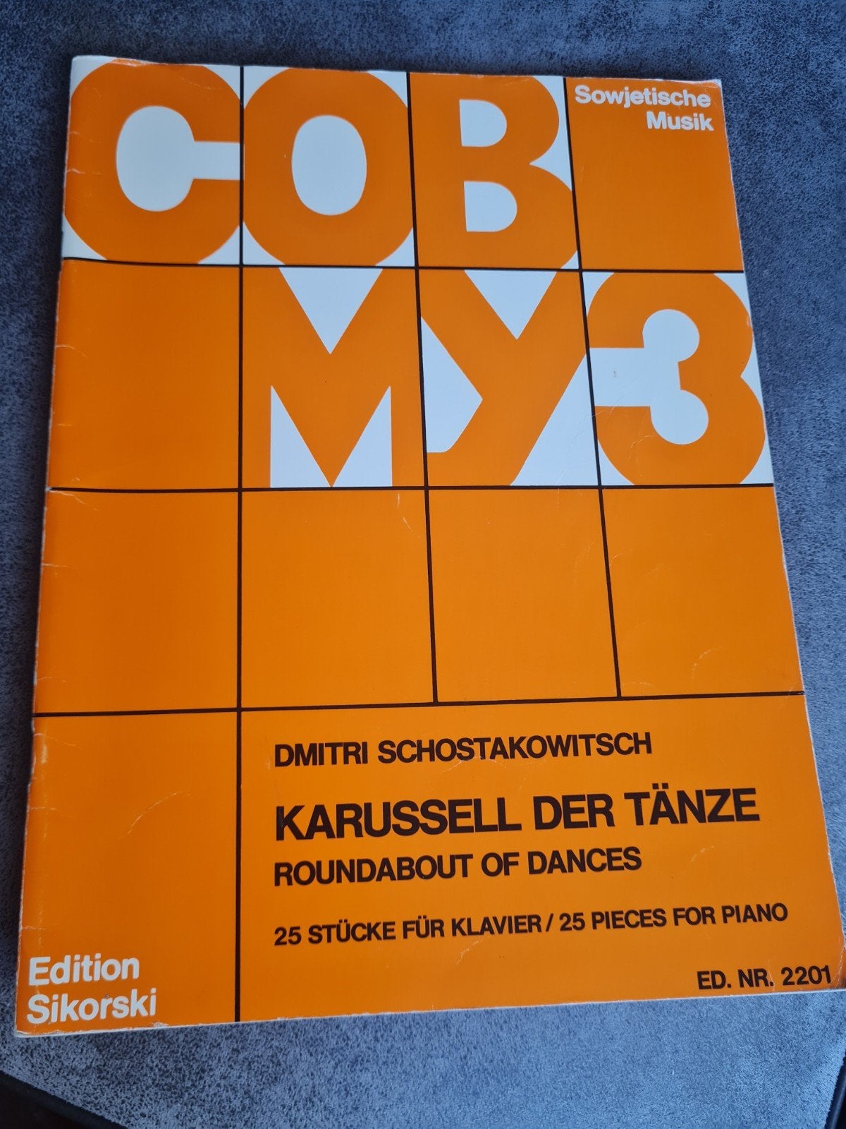 Dmitri Schostakowitsch: Karussell der Tänze - Pianoboek, Ophalen of Verzenden