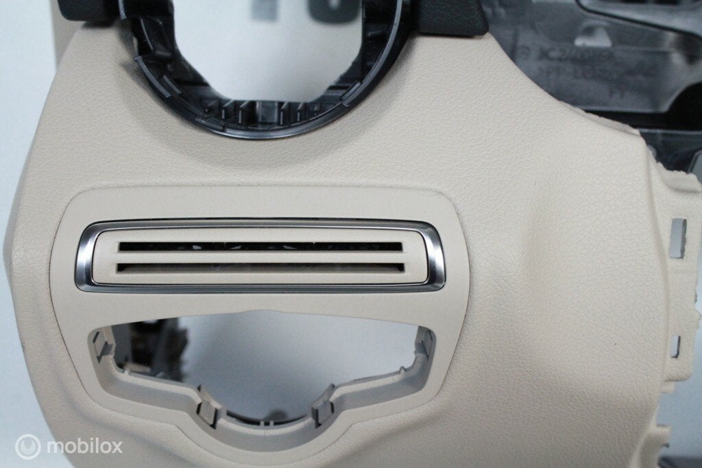 Airbag set - Dashboard zwart beige Mercedes C klasse W205, Gebruikt, Ophalen of Verzenden