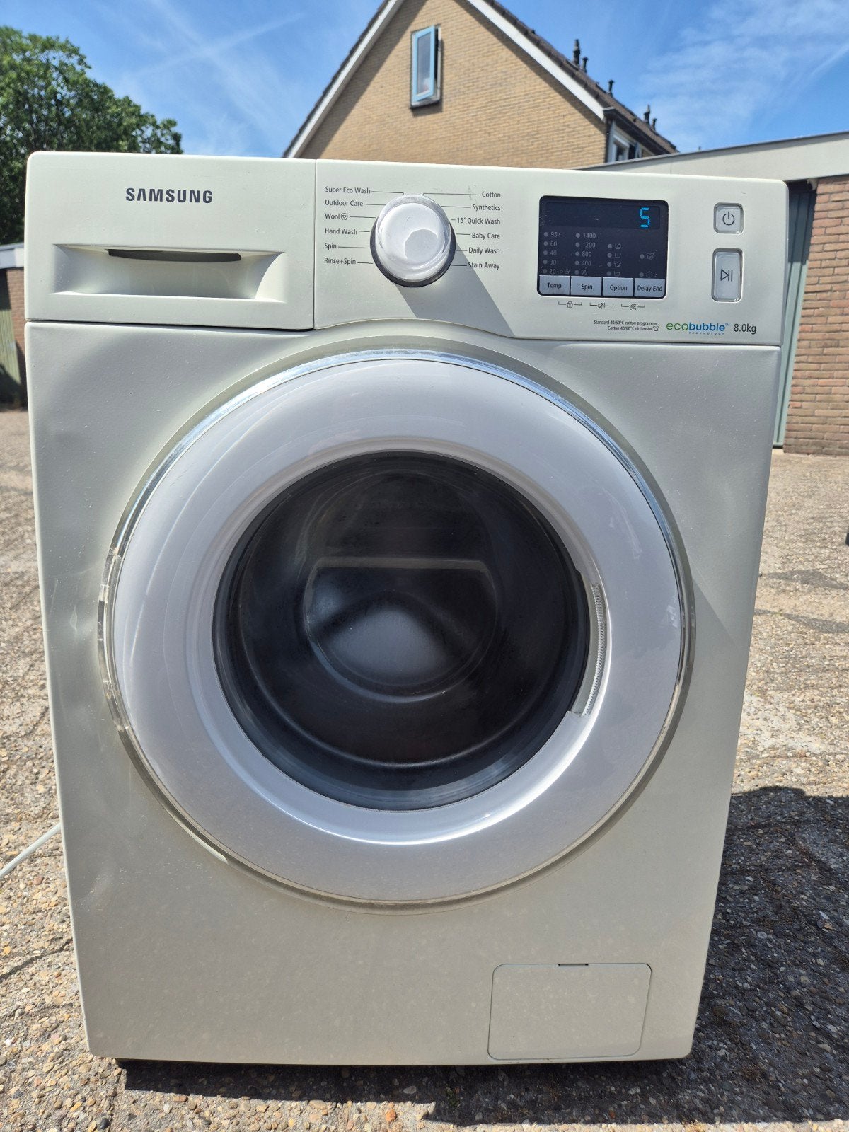 Samsung wasmachine 8kg 1400toeren A+, 8 tot 10 kg, Ophalen of Verzenden, 1200 tot 1600 toeren, 85 tot 90 cm