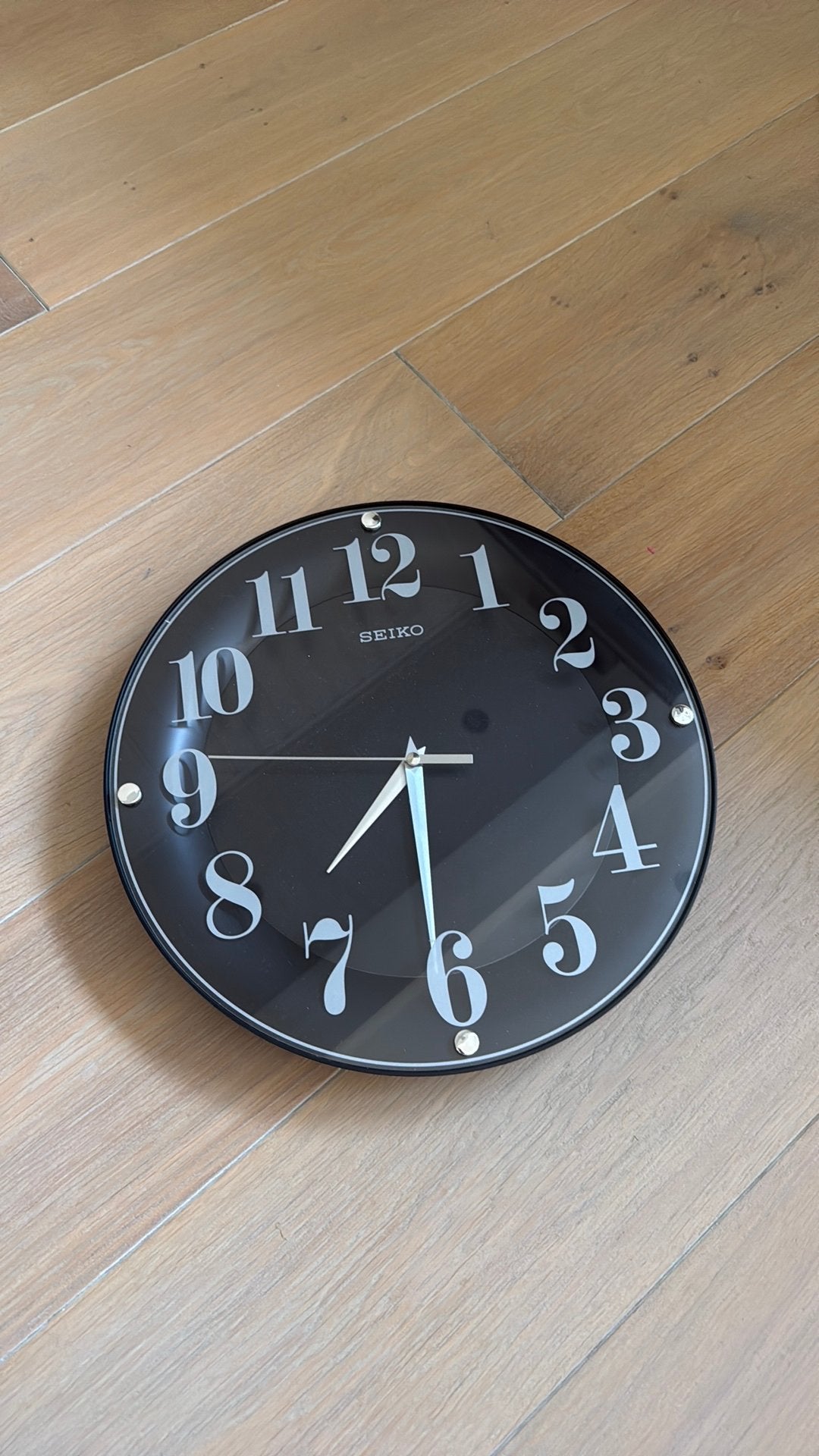 Seiko wandklok, Huis en Inrichting, Woonaccessoires | Klokken, Ophalen, Zo goed als nieuw, Wandklok
