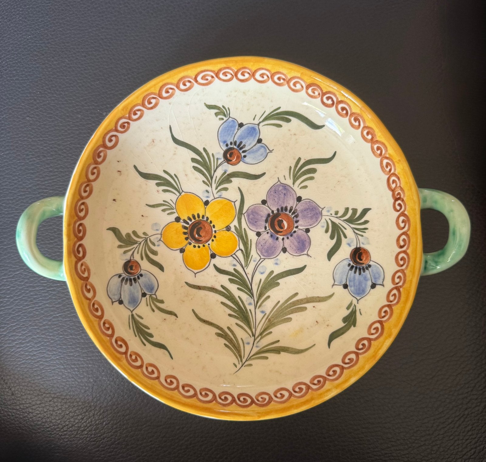 Regina Gouda “Ardea” handbeschilderd plateelschaaltje 127/1, Ophalen of Verzenden