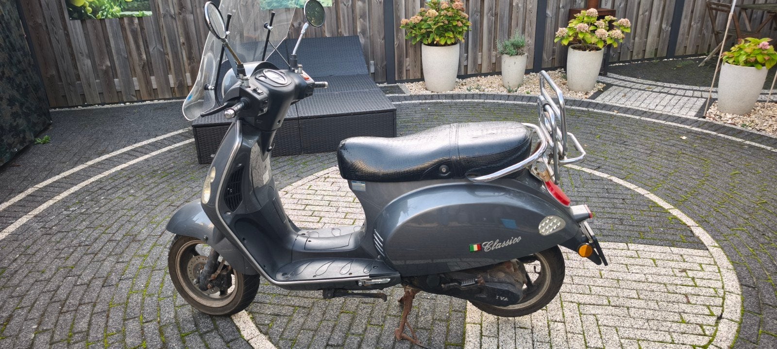 Classico Scooter - Grijs, Ophalen, Gebruikt, Benzine, Overige merken