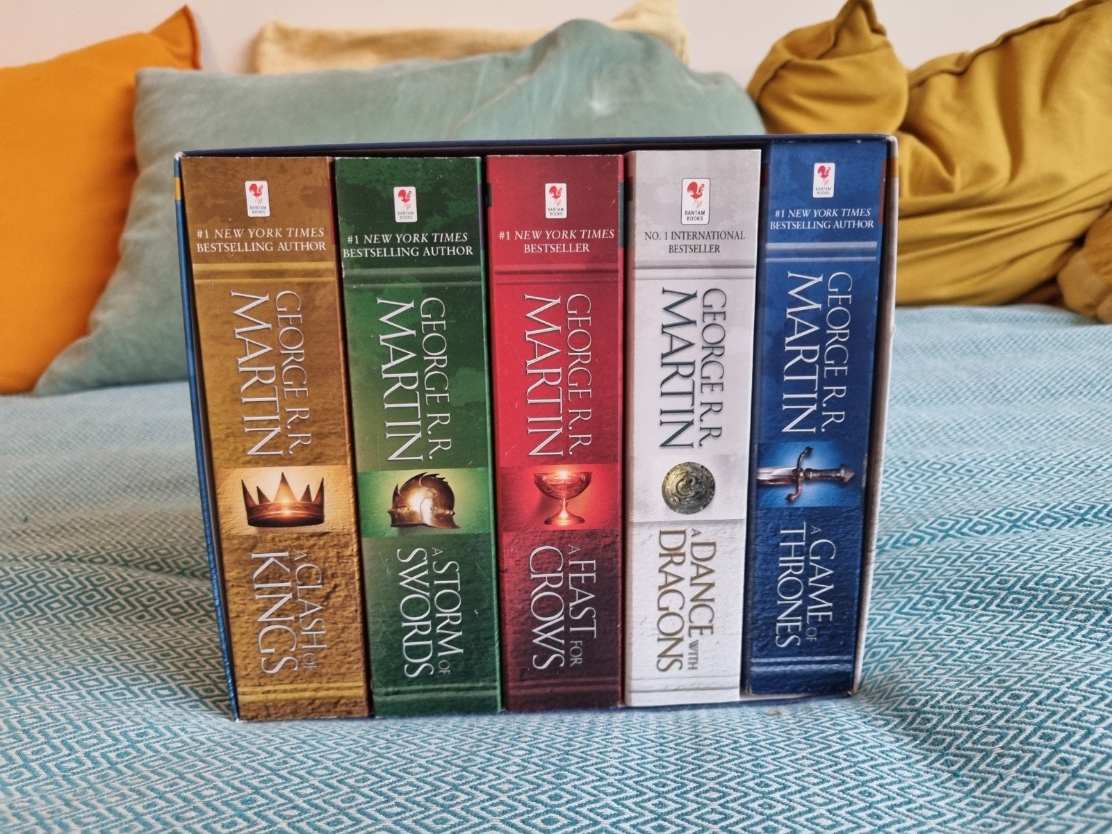Game of Thrones boekenbox - A Song of Ice and Fire (Engels), Ophalen of Verzenden, Zo goed als nieuw, George R.R. Martin