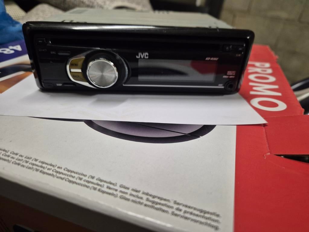 JVC KD-R302 Autoradio met afneembaar frontje, Auto diversen, Ophalen of Verzenden, Gebruikt