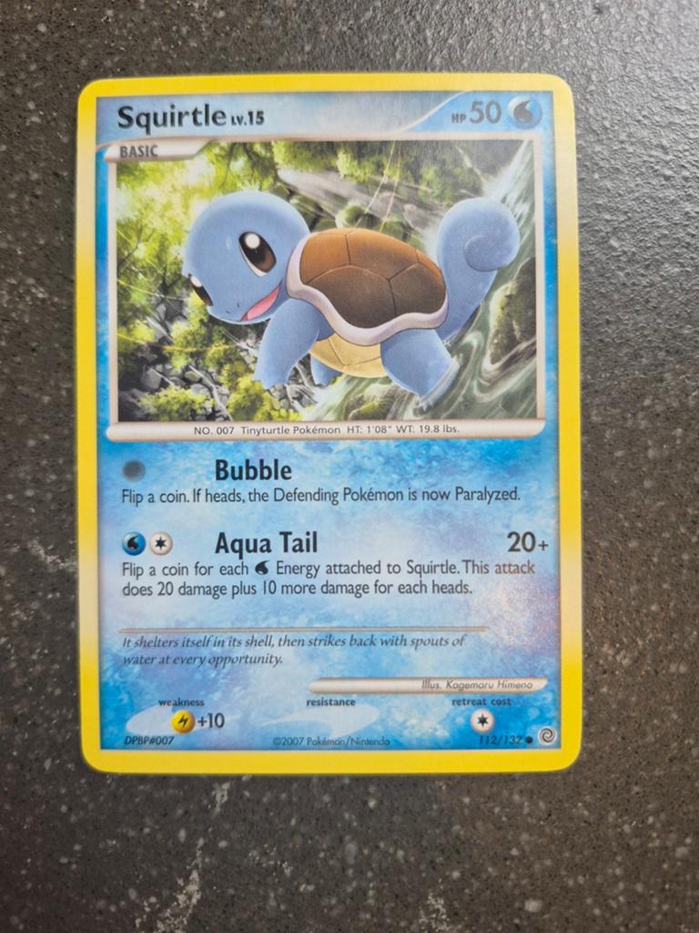 Squirtle 112/132 Secret Wonders, Ophalen of Verzenden, Zo goed als nieuw