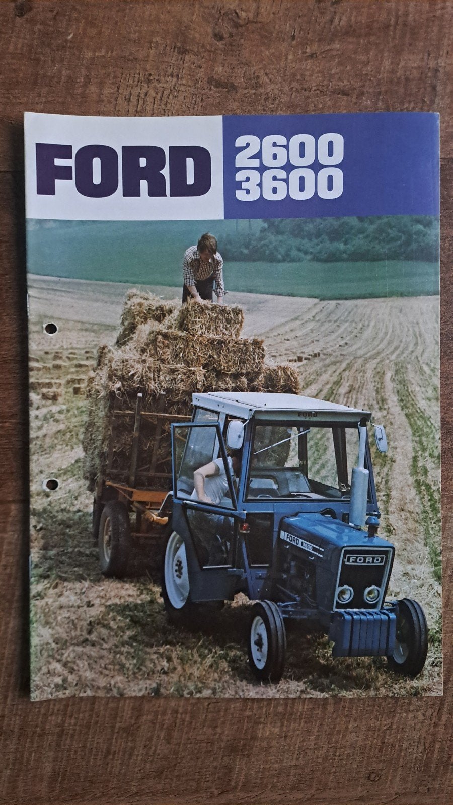 folder FORD  2600 3600 tractor,  trekker, Ophalen of Verzenden, Zo goed als nieuw, Folder