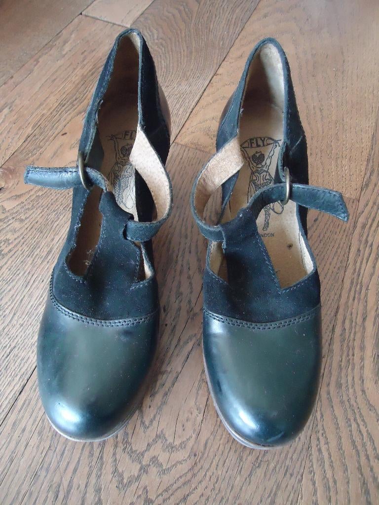 Nieuwe zwarte FLY LONDON pumps maat 39, FLY, Zwart, Nieuw, Ophalen of Verzenden