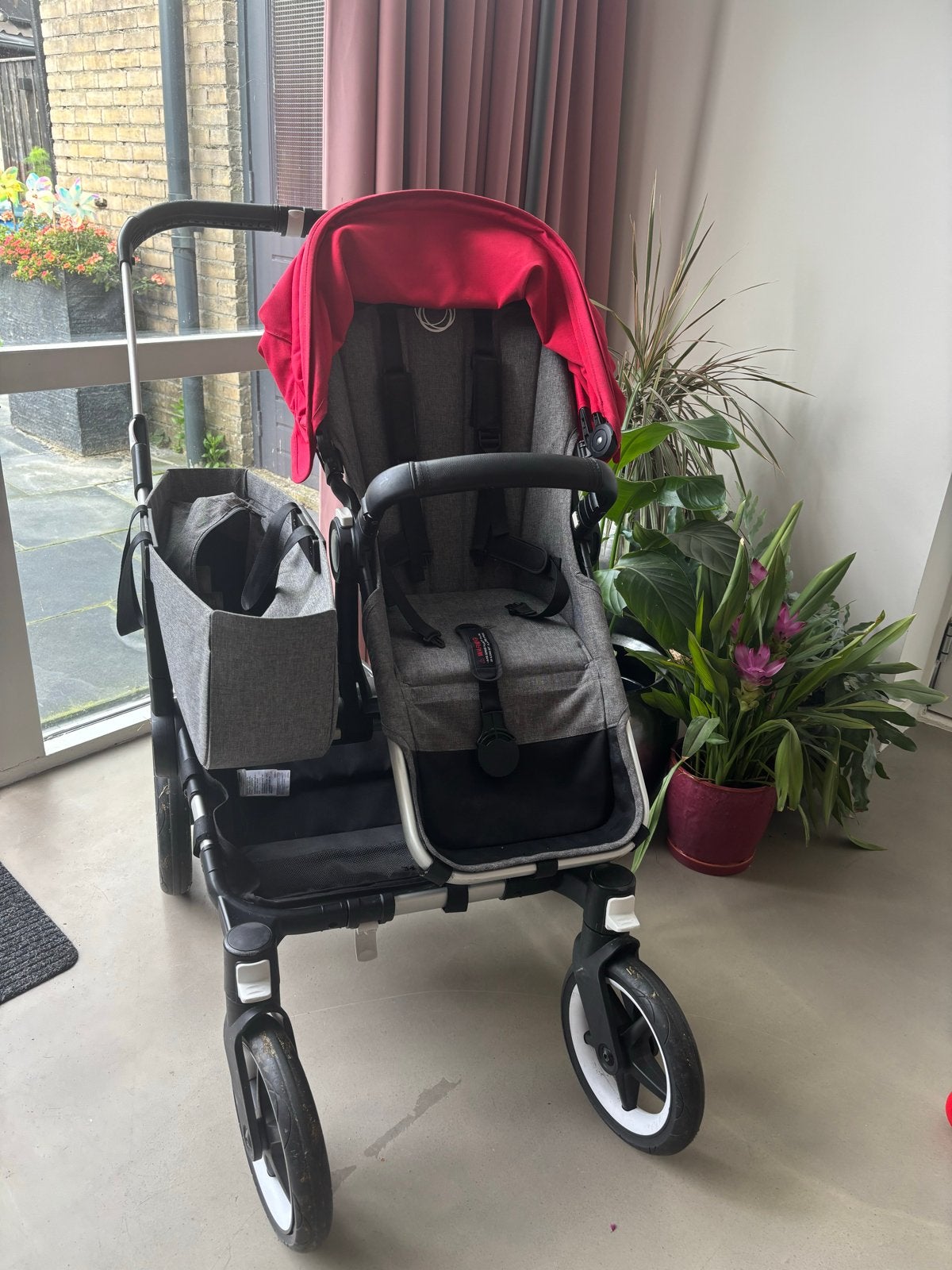 Bugaboo Donkey 3 Duo Kinderwagen met accessoires, Kinderen en Baby's, Gebruikt, Ophalen, Kinderwagen, Duowagen