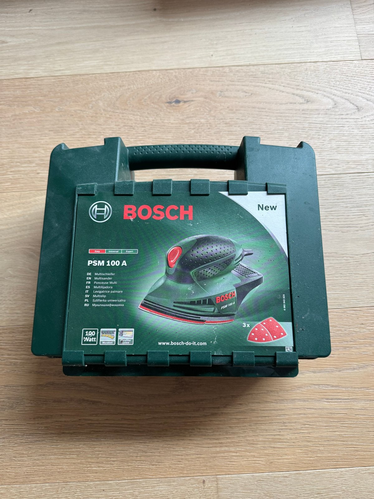 Bosch PSM 100 A Multischuurmachine - Zo goed als nieuw, Ophalen of Verzenden, Zo goed als nieuw, Minder dan 600 watt, Overige typen