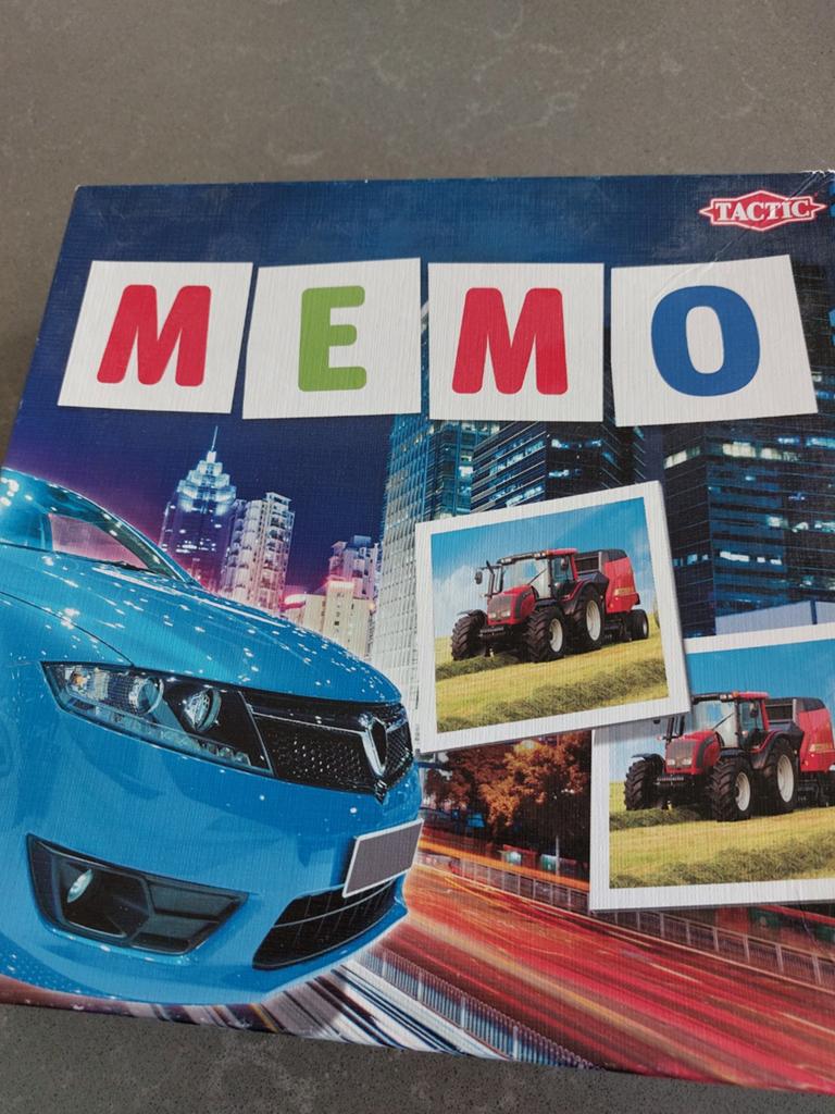 MEMORY MET VOERTUIGEN AFBEELDINGEN, Ophalen of Verzenden