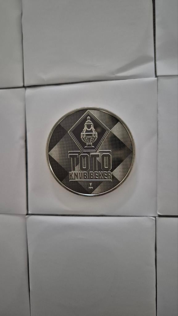 15x Toto KNVB Beker Penning 2018, Verzenden, Nederland, Munten