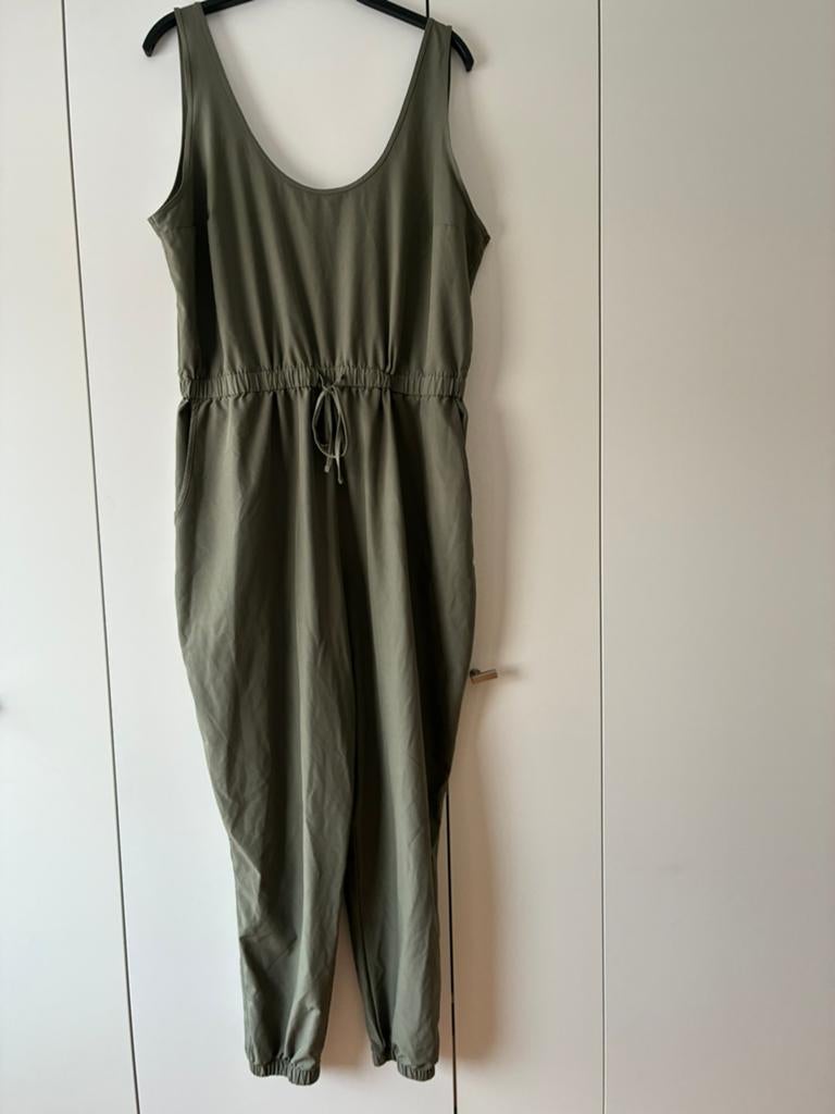 Abercrombie & Fitch travelstof jumpsuit XL T, Verzenden, Zo goed als nieuw, Maat 46/48 (XL) of groter, Overige kleuren