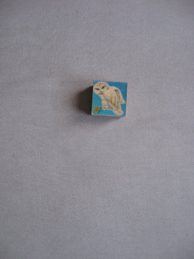 Harry Potter - kleine stempel van Hedwig (de postuil), Ophalen of Verzenden, Zo goed als nieuw, Gebruiksvoorwerp