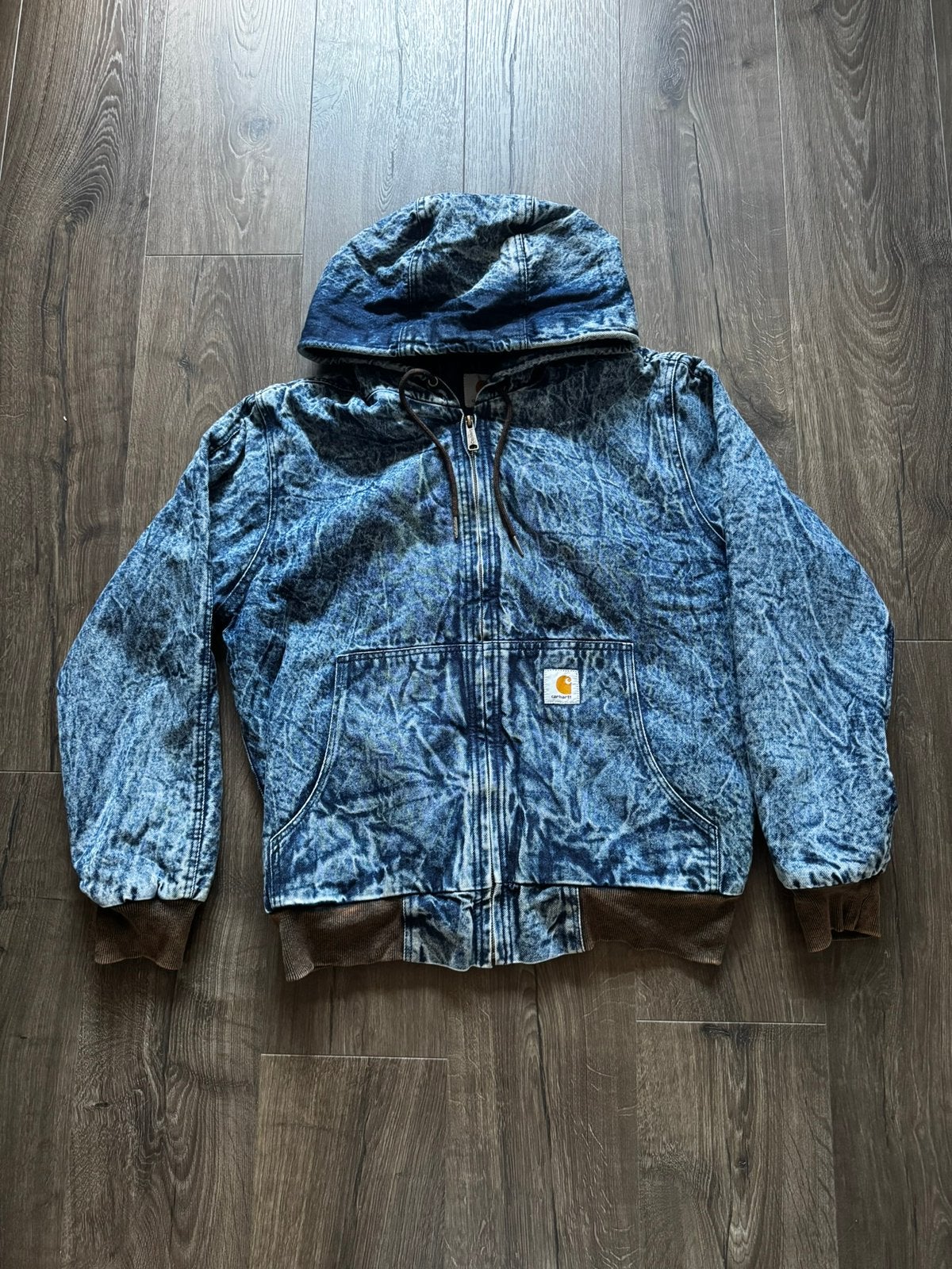 Carhartt Rework Denim Jas -Limited Edition-  (Maat L), Verzenden, Nieuw, Blauw