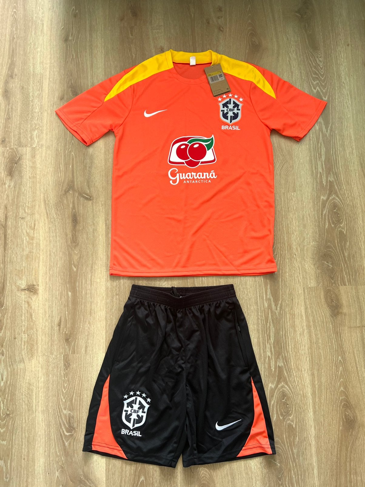 Brazilië zomerset oranje Maat S, Nieuw, Oranje, Ophalen of Verzenden, Nike