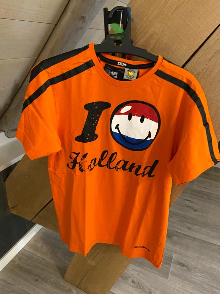 Gratis oranje shirt voor de kids, Sport en Fitness, Voetbal, Zo goed als nieuw, Shirt, Maat XS of kleiner, Ophalen