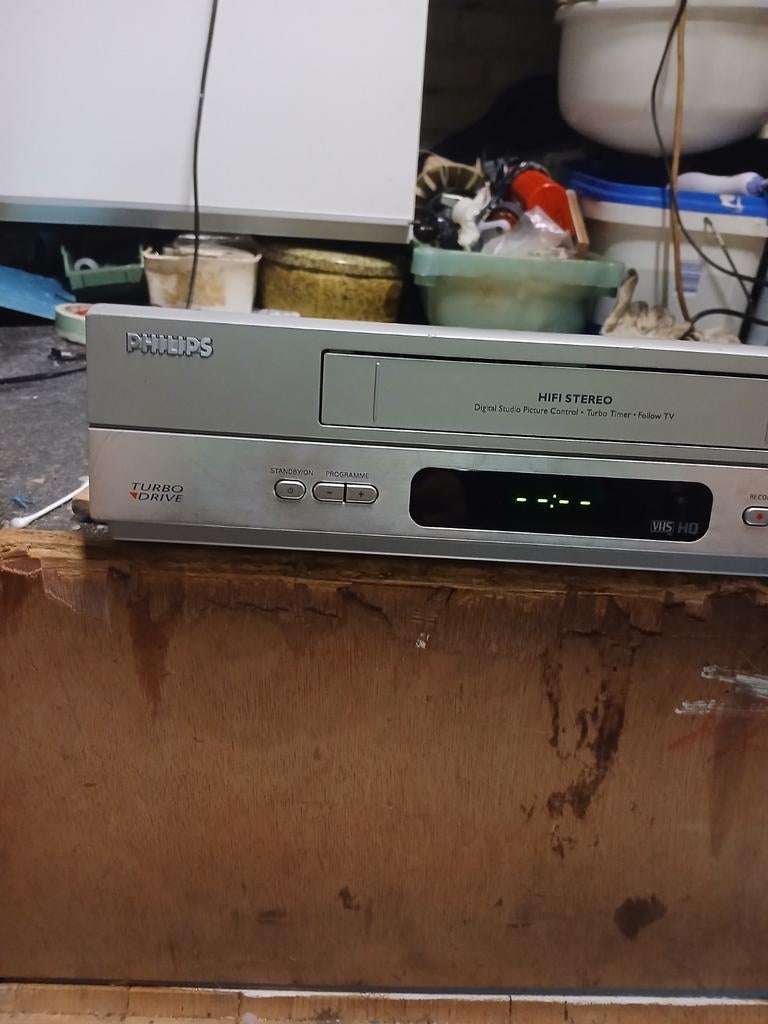 Philips VR 550 HIFI Stereo VHS Video Recorder VCR, Ophalen of Verzenden