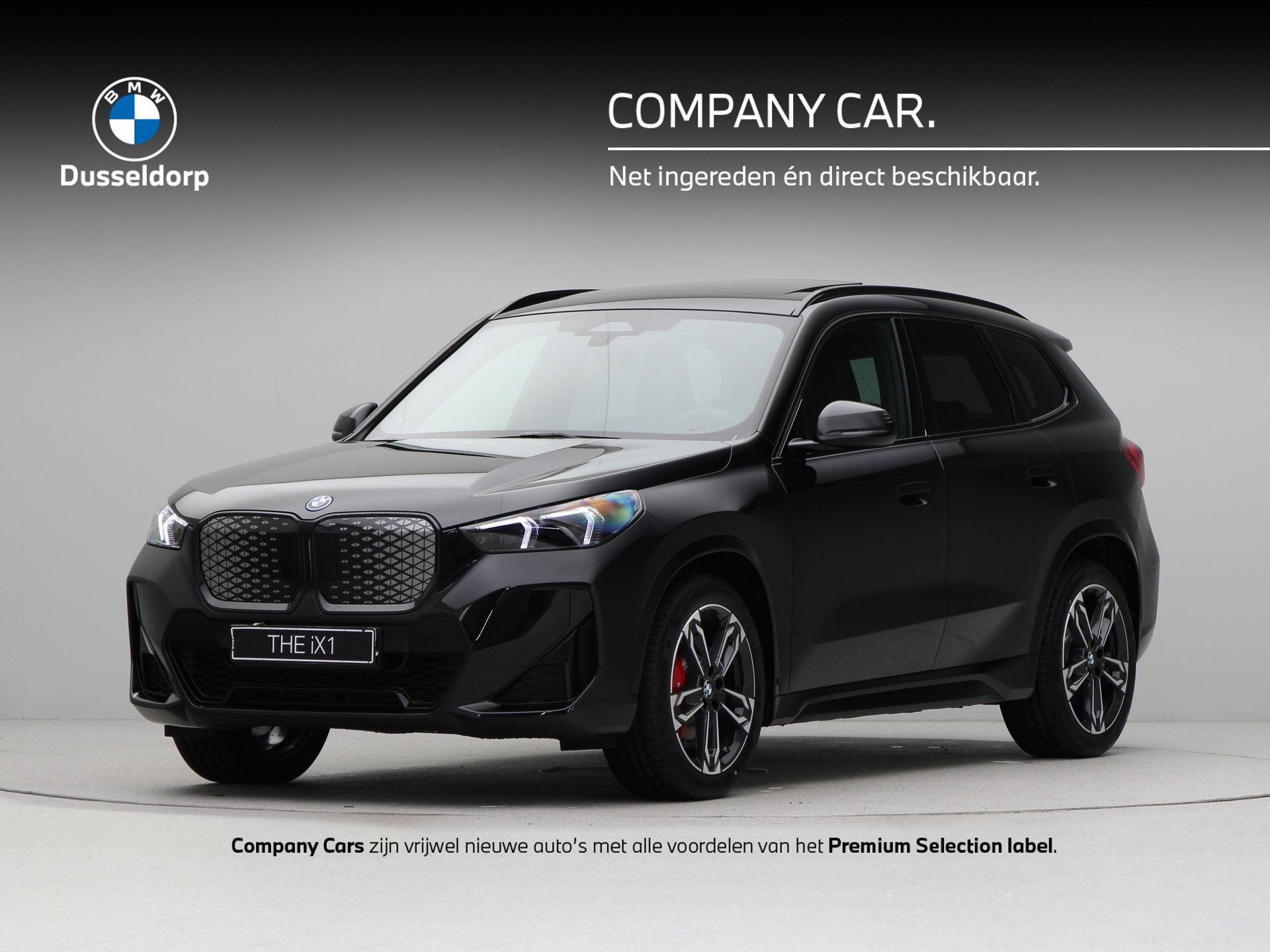 BMW iX1 eDrive20 67 kWh (bj 2026, automaat), 514 km, Met garantie (alle), 24 min, Zwart