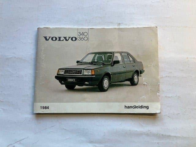 Handleiding Volvo 340 360      (1984)    NL, Ophalen of Verzenden
