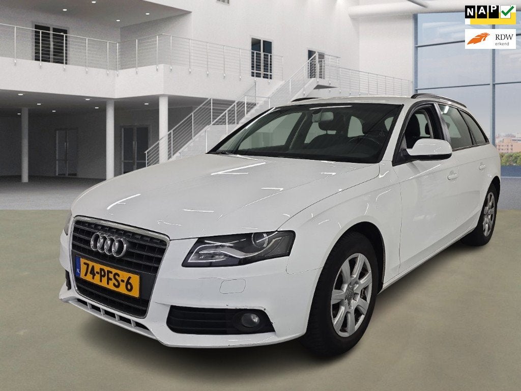 Audi A4 Avant 1.8 TFSI Pro Line Business|6bak|xenon|psensor|, Euro 5, Gebruikt, 4 cilinders, Wit
