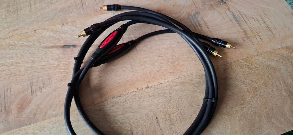Transparent The Link 100 RCA interlink kabel 125 cm, Ophalen of Verzenden, Zo goed als nieuw, Minder dan 2 meter, Interlink-kabel