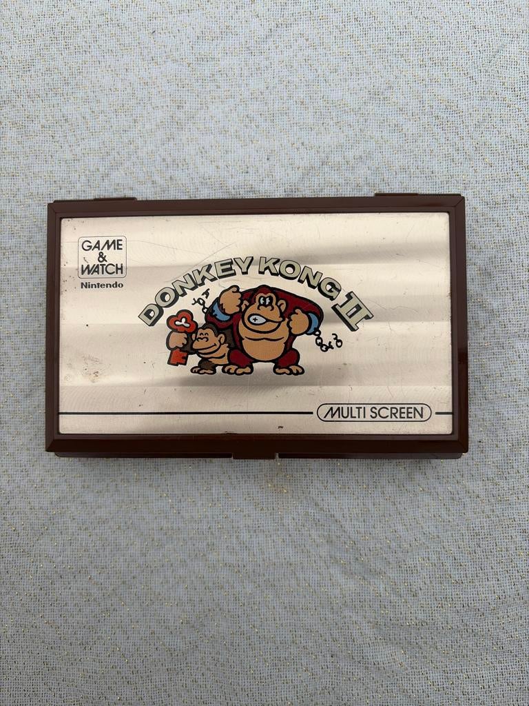 Werkende Nintendo Game & Watch Donkey Kong II Multi Screen, Ophalen, Nintendo, Gebruikt