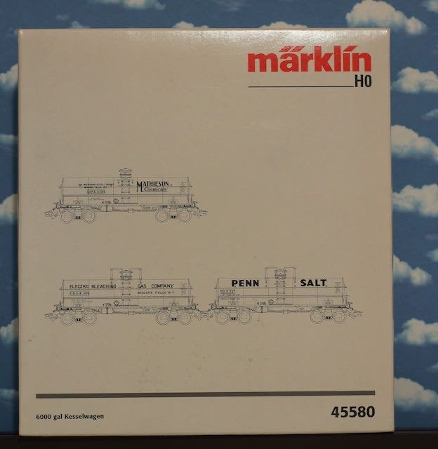 Märklin 45580 Kesselwagen Set USA HO-, Wisselstroom, Verzenden, Märklin, Nieuw