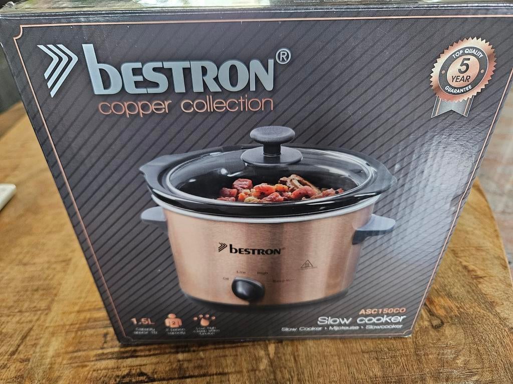 Bestron ASC150CO Slowcooker, Ophalen