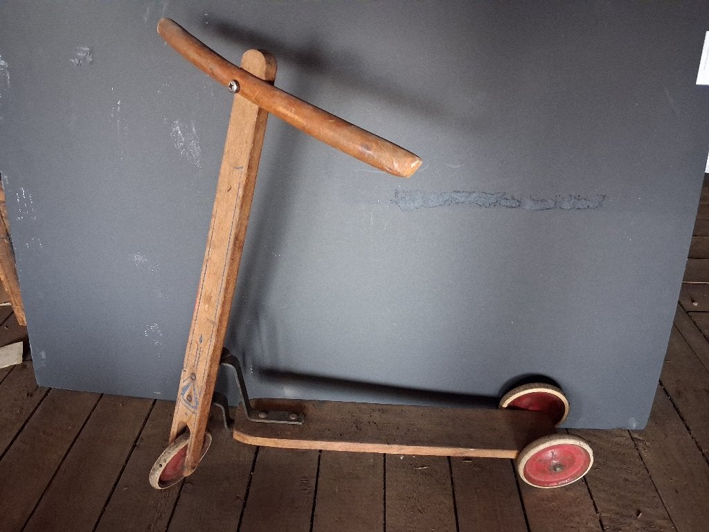 Houten step, Ophalen