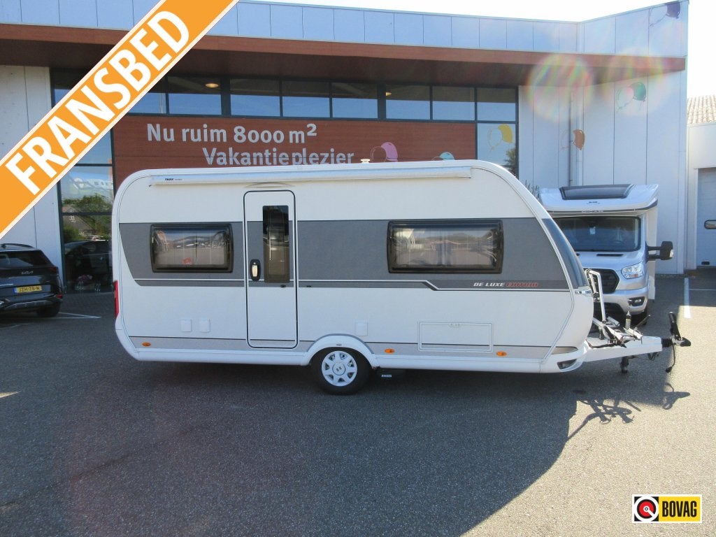 Hobby De Luxe Edition 460 UFE ZAKLUIFEL + CARAVANLUIFEL, Rondzit, Hobby, Overige typen, Schokbreker