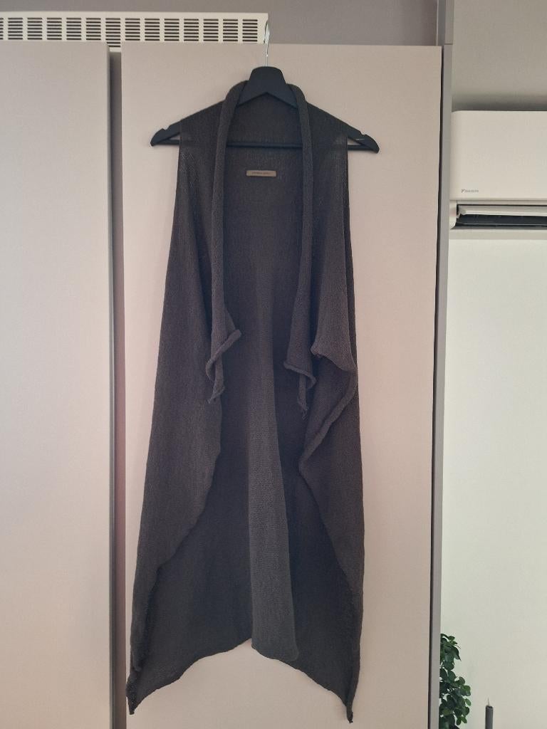 Annette Görtz mouwloos vest, Bruin, Verzenden, Maat 42/44 (L), Annette Görtz