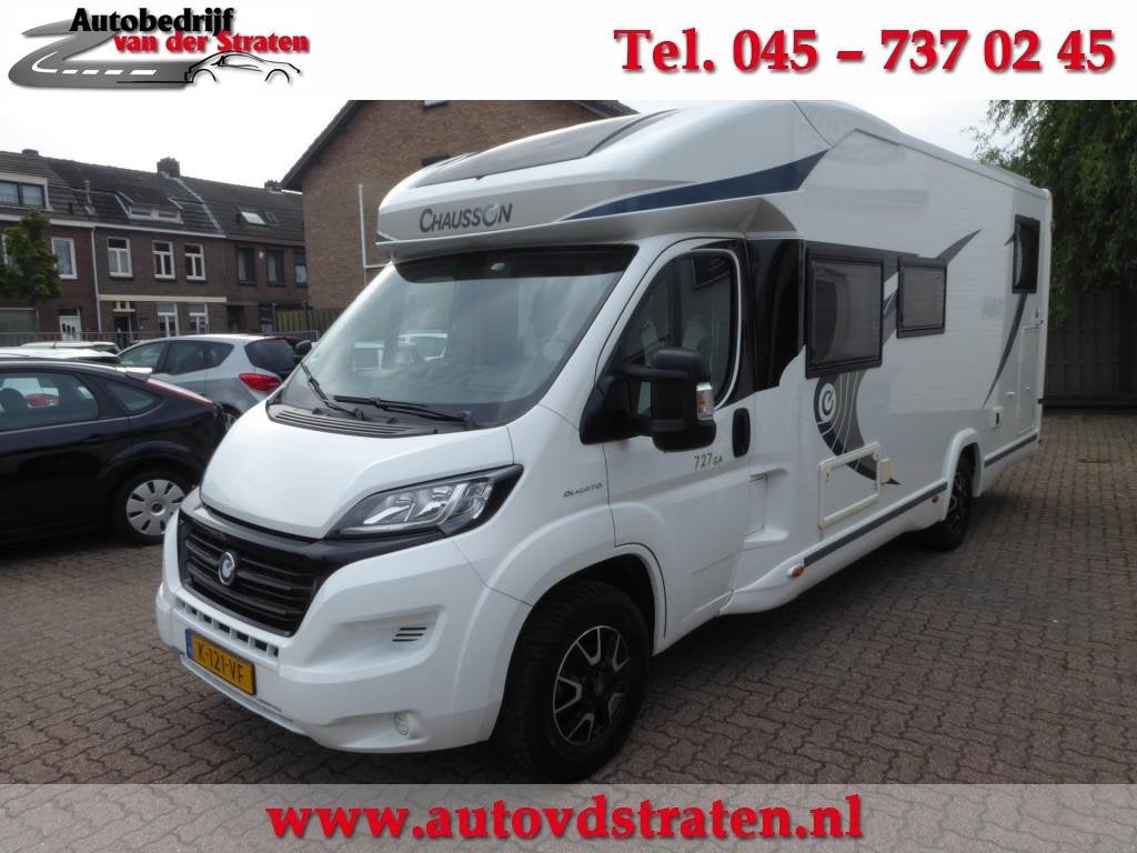 Chausson Ducato 2.3 727 GA/Halfintegraal met zeer veel optie, Chausson, Buscamper of Camperbus, Tot en met 2, 7 tot 8 meter